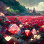 Field of Ruby Roses