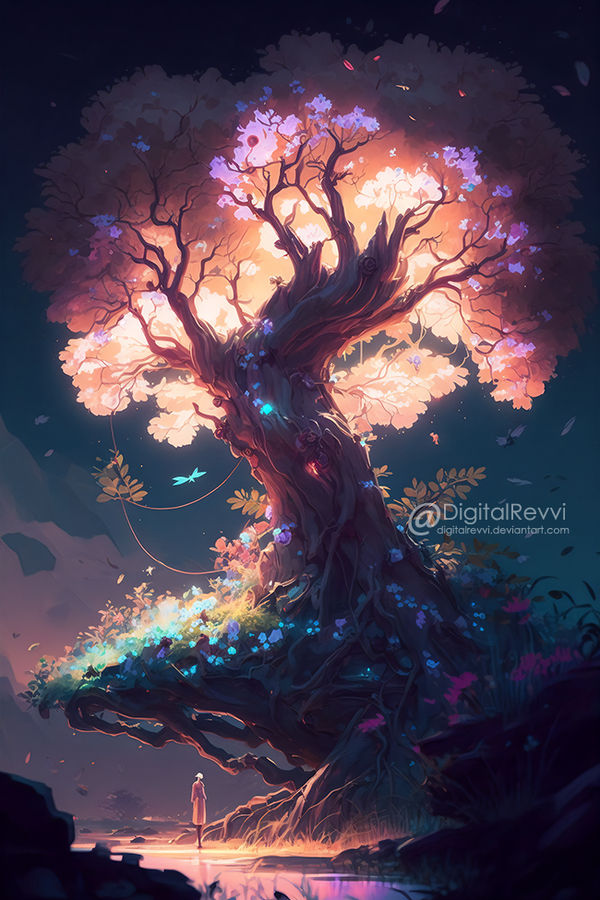 Memory Tree Deviantart Mother Tree by DigitalRevvi on DeviantArt
