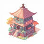 Tiny Asian home