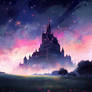Purple Twilight Castle