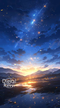 Sunrise and Stars