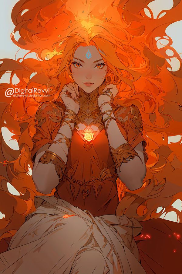 Fire Elemental Hero Fire Elemental by DigitalRevvi on DeviantArt