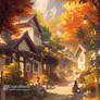 Cozy Autumn Village