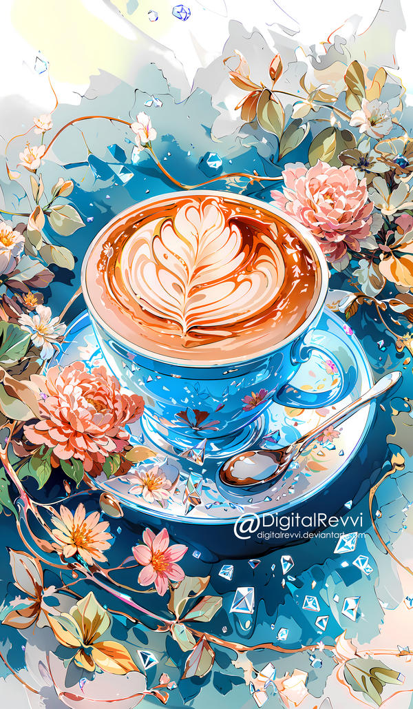 Deviantart Coffee Daily Coffee 1 by DigitalRevvi on DeviantArt