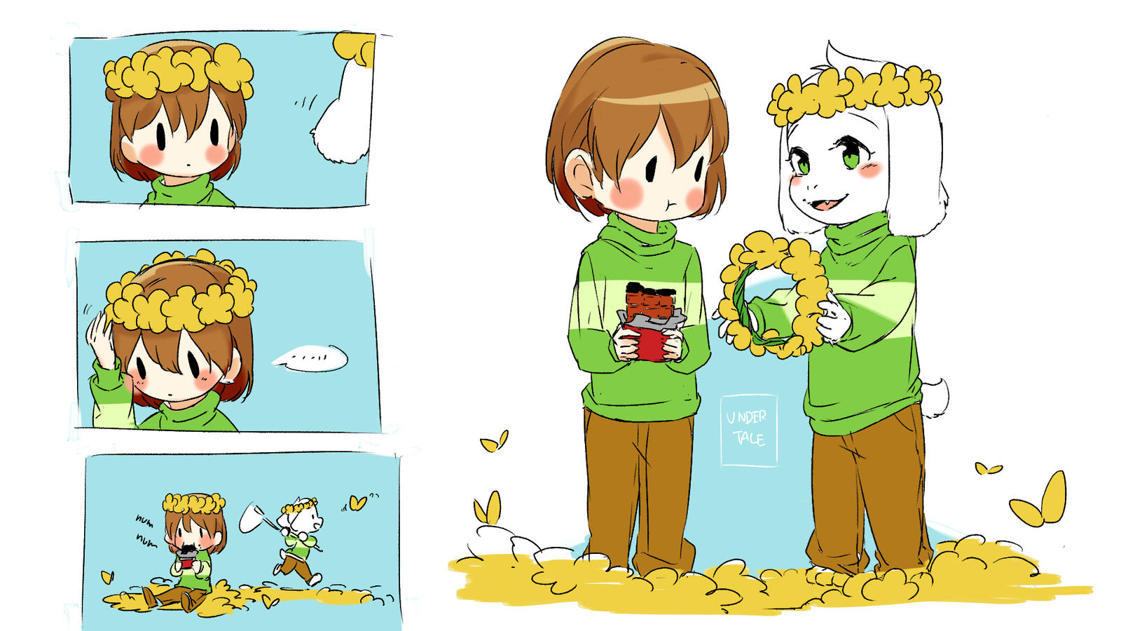 Up Tale Deviantart Undetale 1 by airbax on DeviantArt