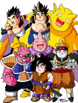 DBZ: Debu Senshi -Colored-