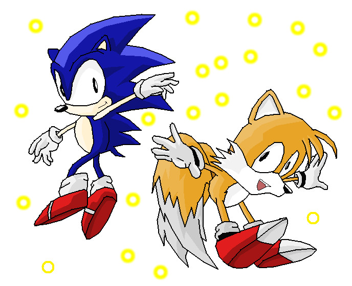 Classic sonic and tails