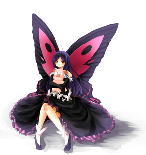 butterfly lady