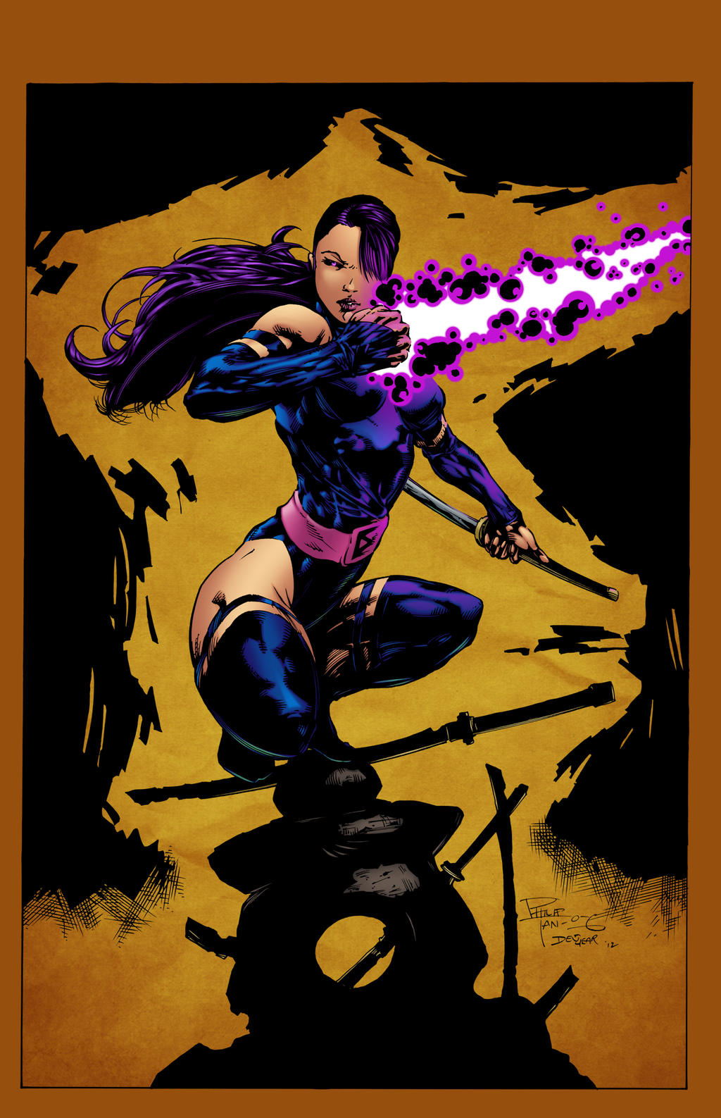 Psylocke Colour