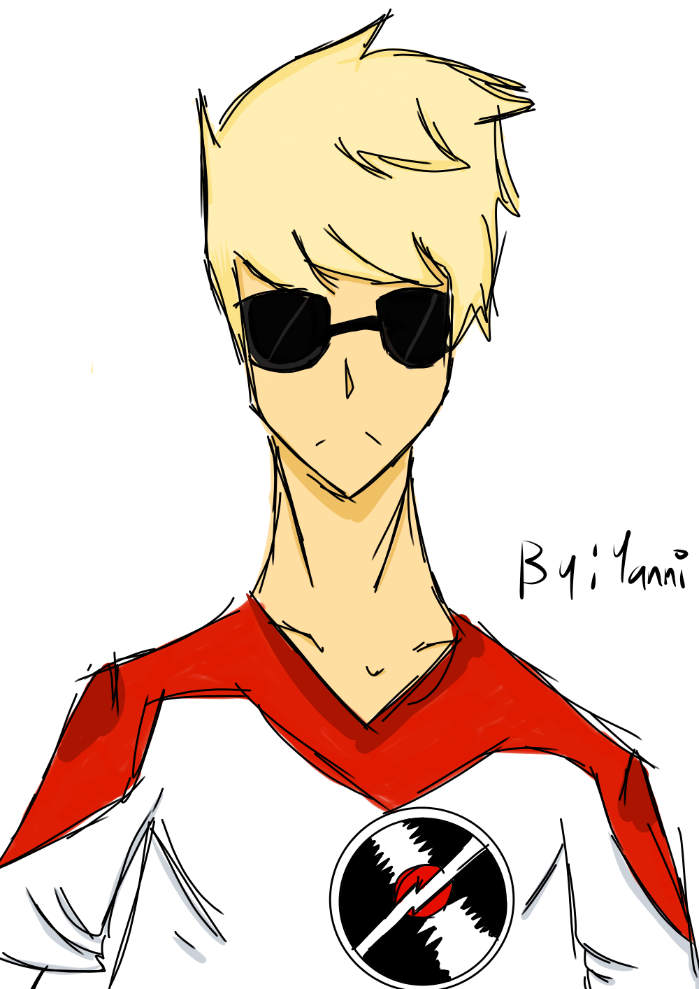 Dave from homestuck by YanniM on DeviantArt