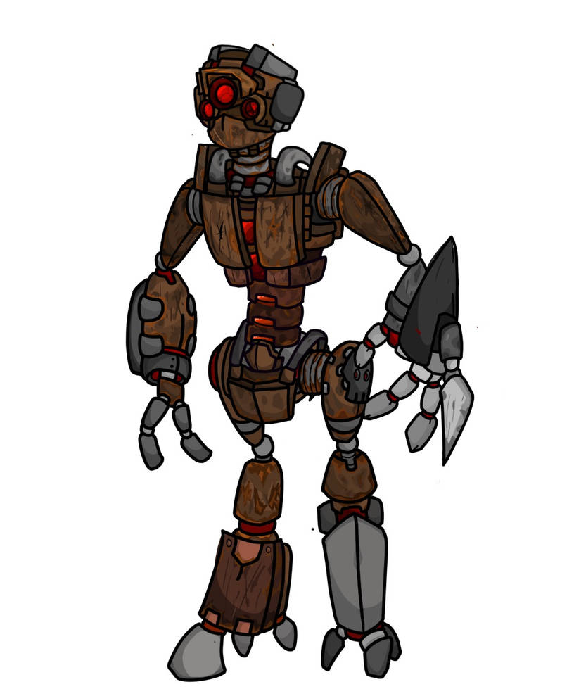 Rusty robot by locusXP on DeviantArt