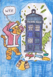 Dr Who ruins Tigger's Christmas