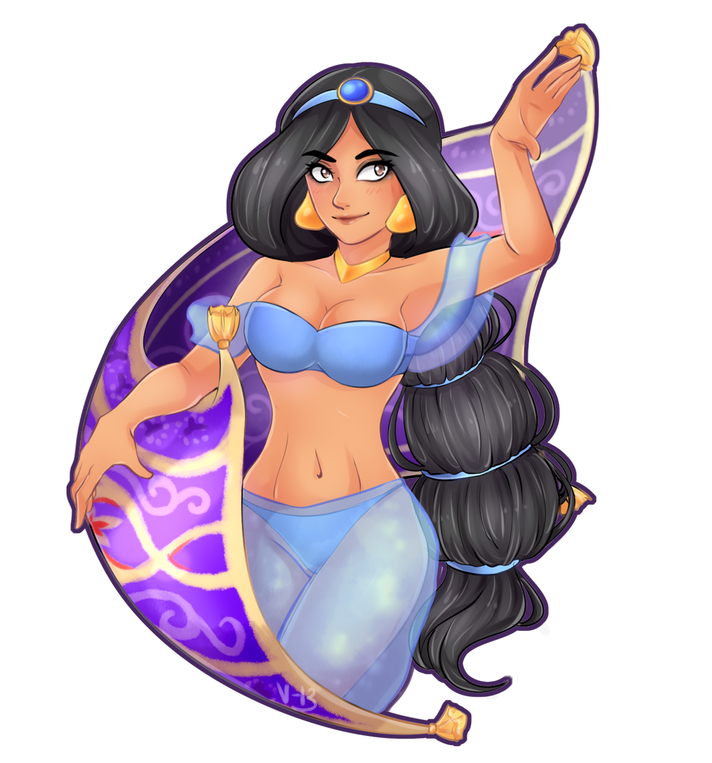 Princess Jasmine Fan Art by V1ta13 on DeviantArt