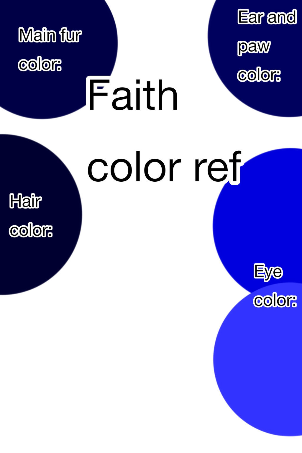 Color Code For Faith Color ref of faith new design by Perma-Fox on DeviantArt