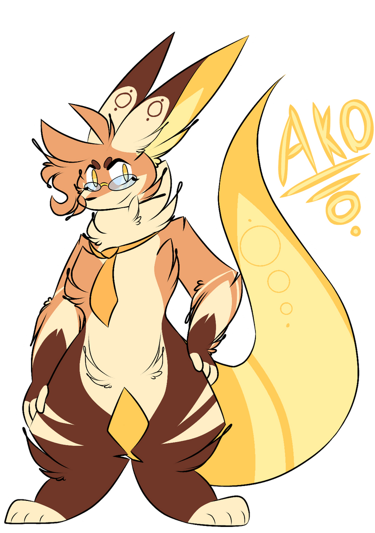 Ako the BoxFox by Perma-Fox