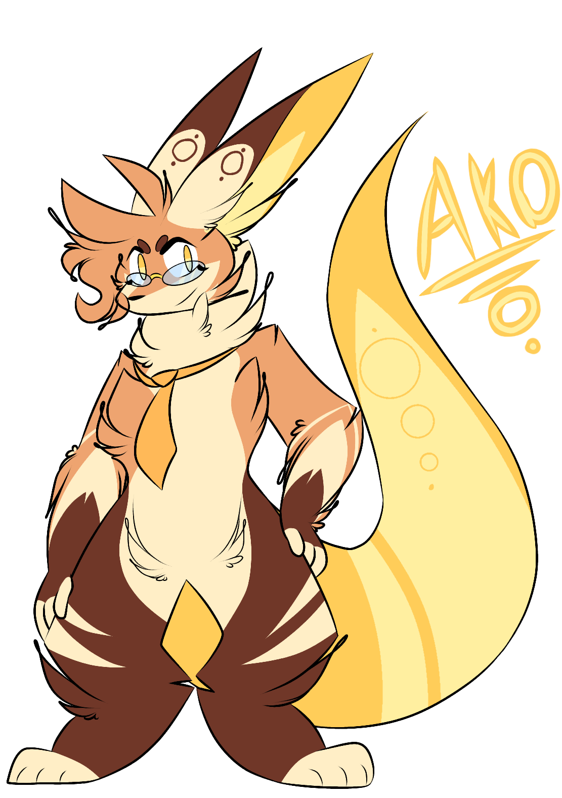 Ako the BoxFox by Perma-Fox