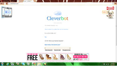 Just when I thought Cleverbot might be cool..