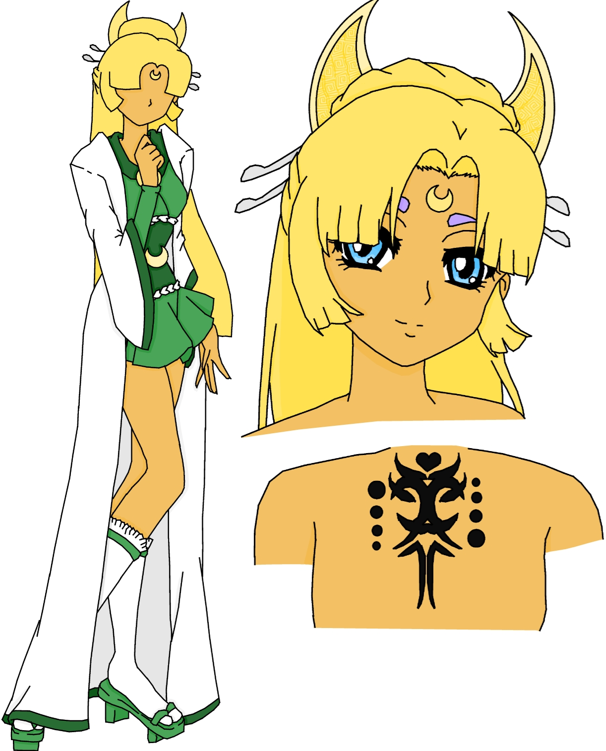 Sailor Lunabella - Basic Form (Colored)