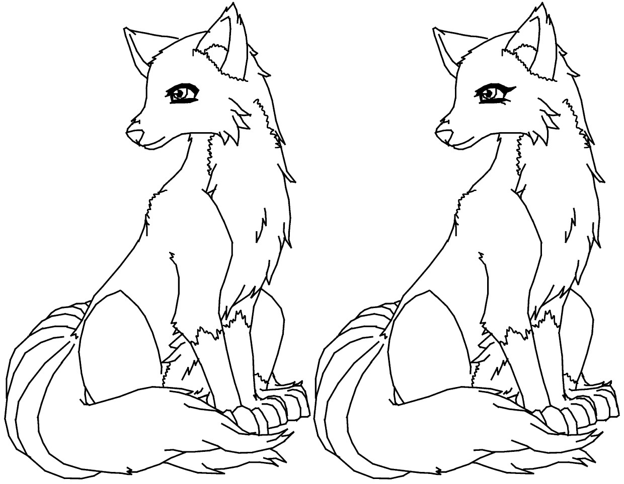 P2U - Nine-Tail Kitsune Bases