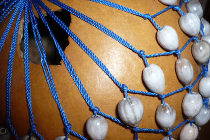 the dancer's blue net