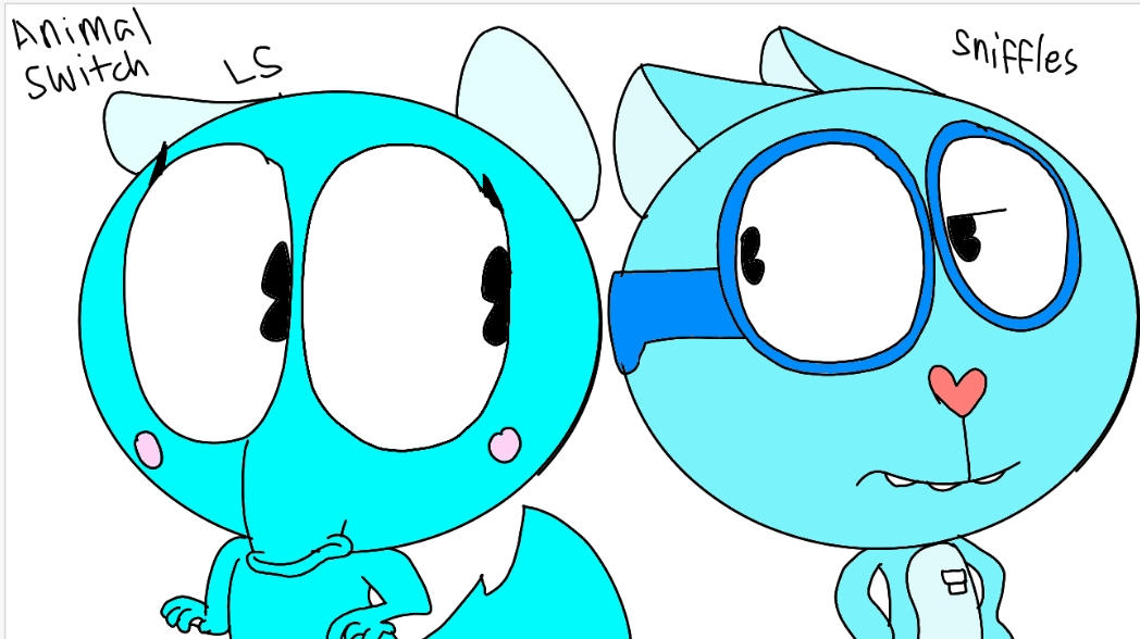 {HTF}LS and Sniffles:Animal switch challenge by Lindsay-UwU on DeviantArt