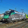 Liszt Ferenc lok with IC train in Gyor on 2010