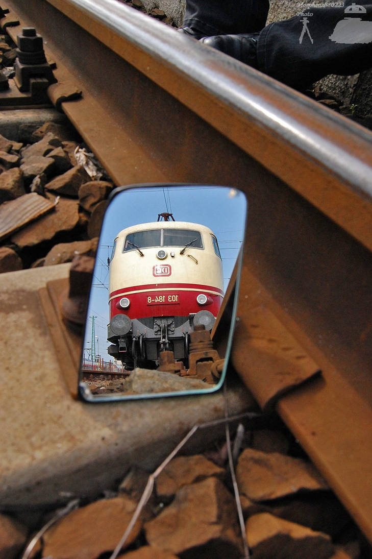 DB103 184-8 in the mirror by MorpheusPhotoworks DB103 184-8 in the mirror by MorpheusPhotoworks