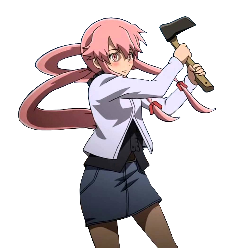 Yuno Gasai - Wiki Mirai Nikki by nyckbear on DeviantArt