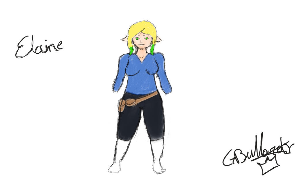 Ellaine R Destructoid Elaine by lastofmykind7 on DeviantArt