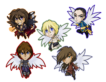 Gundam Fantasy Chibi Charms