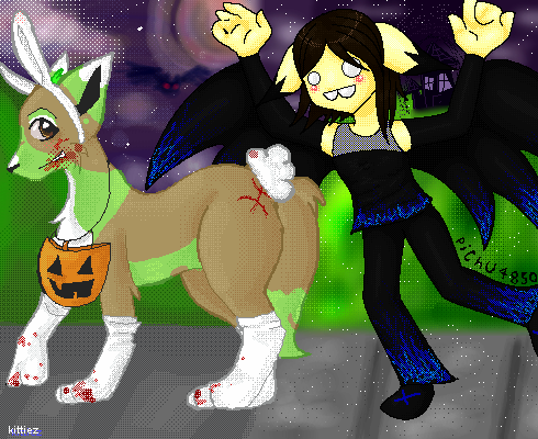 hAPPY hAllOWEEN- kit+PiChU