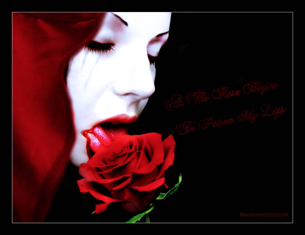 Poisonous Rose by sadsweetlullaby24 on DeviantArt