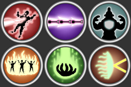 Moster Tactics - Ability icons