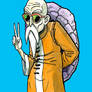 Master Roshi in Orange Suit