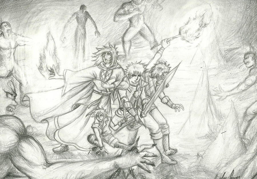 rpg drawing by Avener on DeviantArt