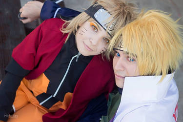 Naruto and Minato