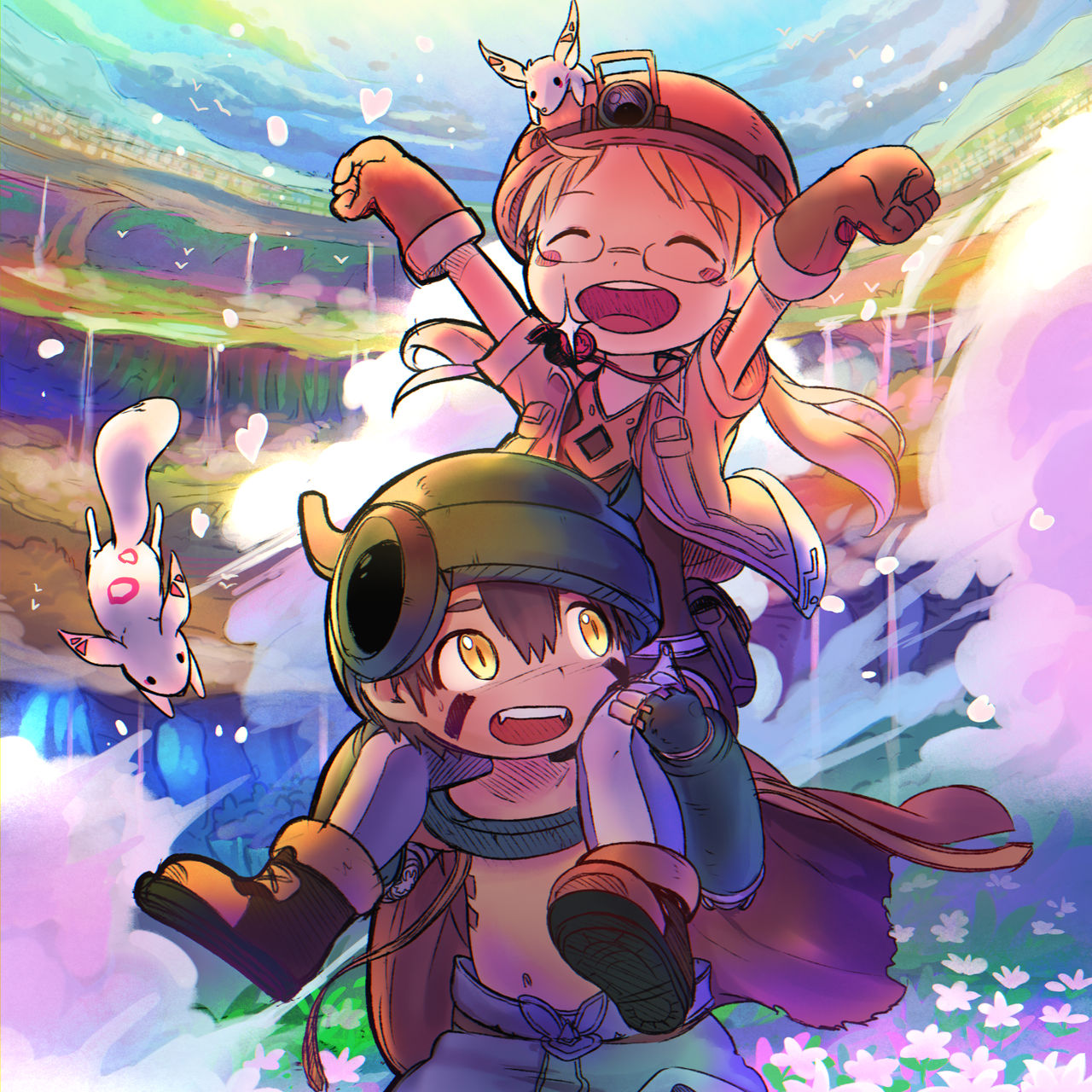 Reg And Riko Made In Abyss By Edwardjsus On Deviantart