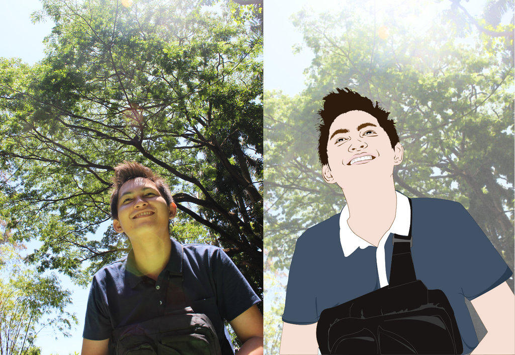 Vector : Face tracing by mjvillaban on DeviantArt