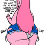 Princess BubbleButt Gum in Color by SolitaryScribs