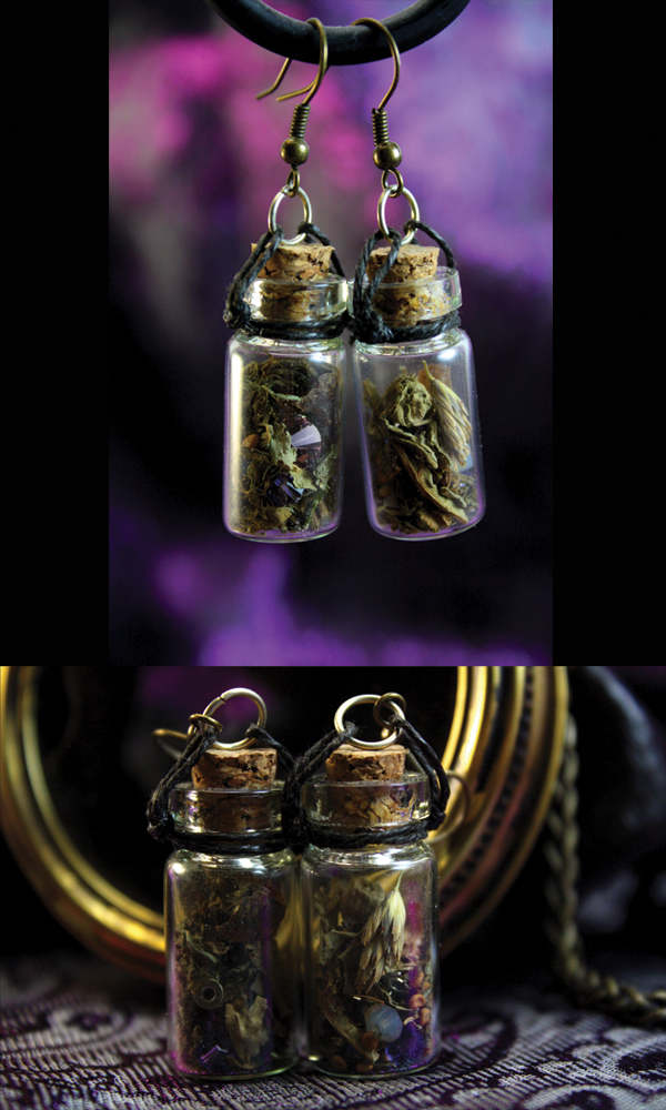 Deadly Nightshade Steampunk Jewelry #7