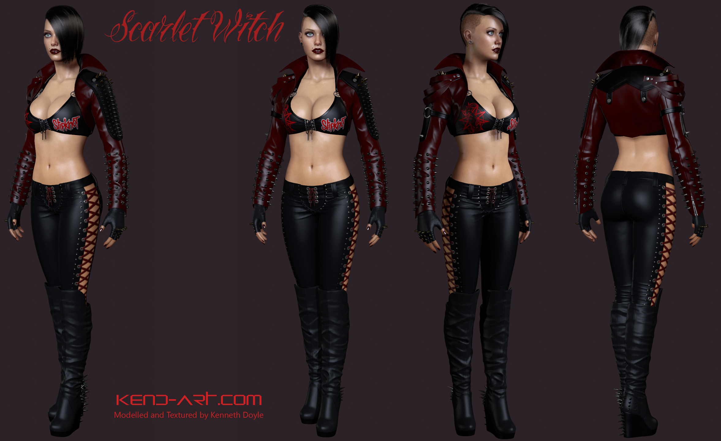 Scarlet Witch Full Body