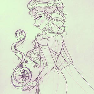 Sketchbook Elsa Sketch