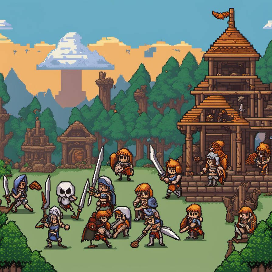 Final Fantasy Copycat by DreamUp