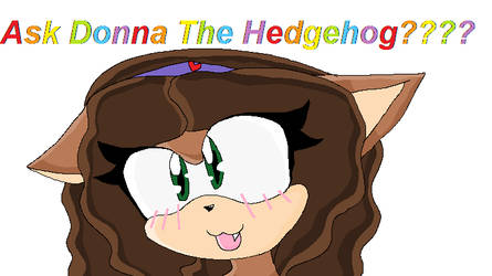 Ask Donna The Hedgehog