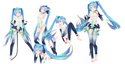 [YM] Commission Pack #2 [MMD P2U]