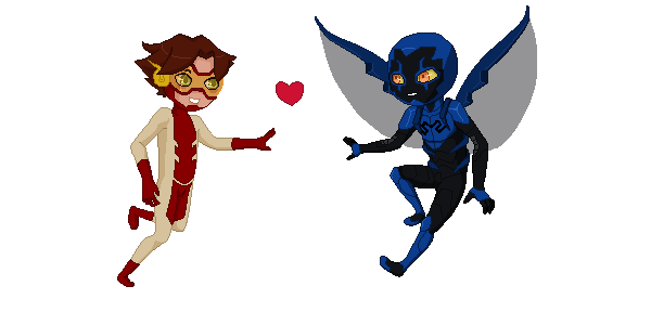 Blue Beetle x Impulse Pixels