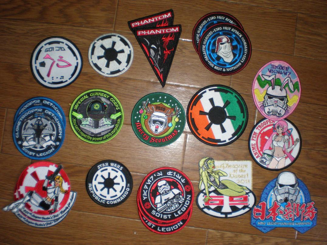 Star Wars Patches Lot