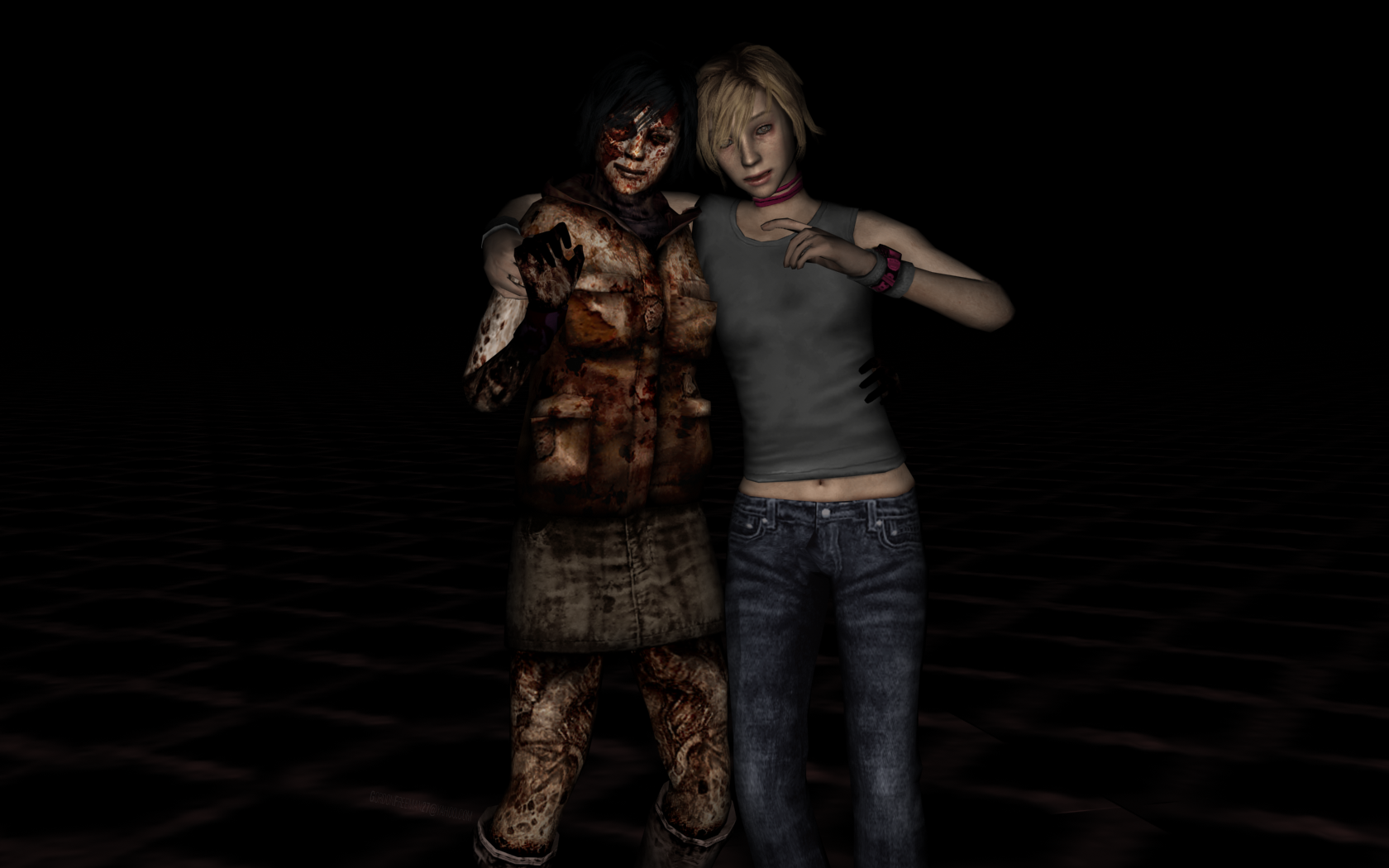 Silent Hill 3 Cheryl and Alessa (ReEdit)