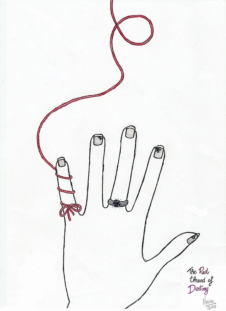 The Red Thread of Destiny by NanaOsaki88 on DeviantArt