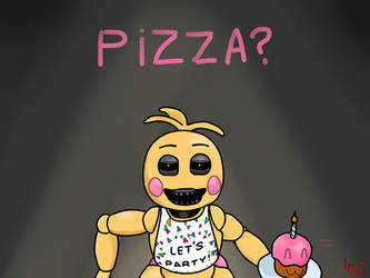 Pizza? - Toy Chica, Five nights At Freddy's